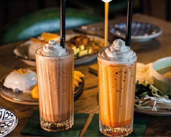 Milo Slushy & Thai Tea Slushy