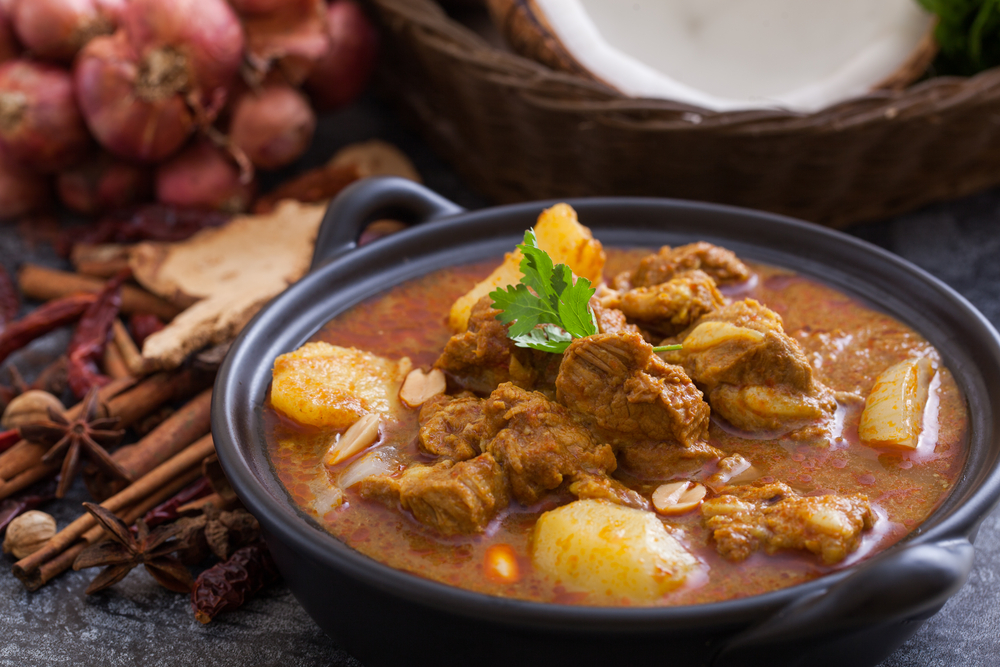 Beef massaman curry,