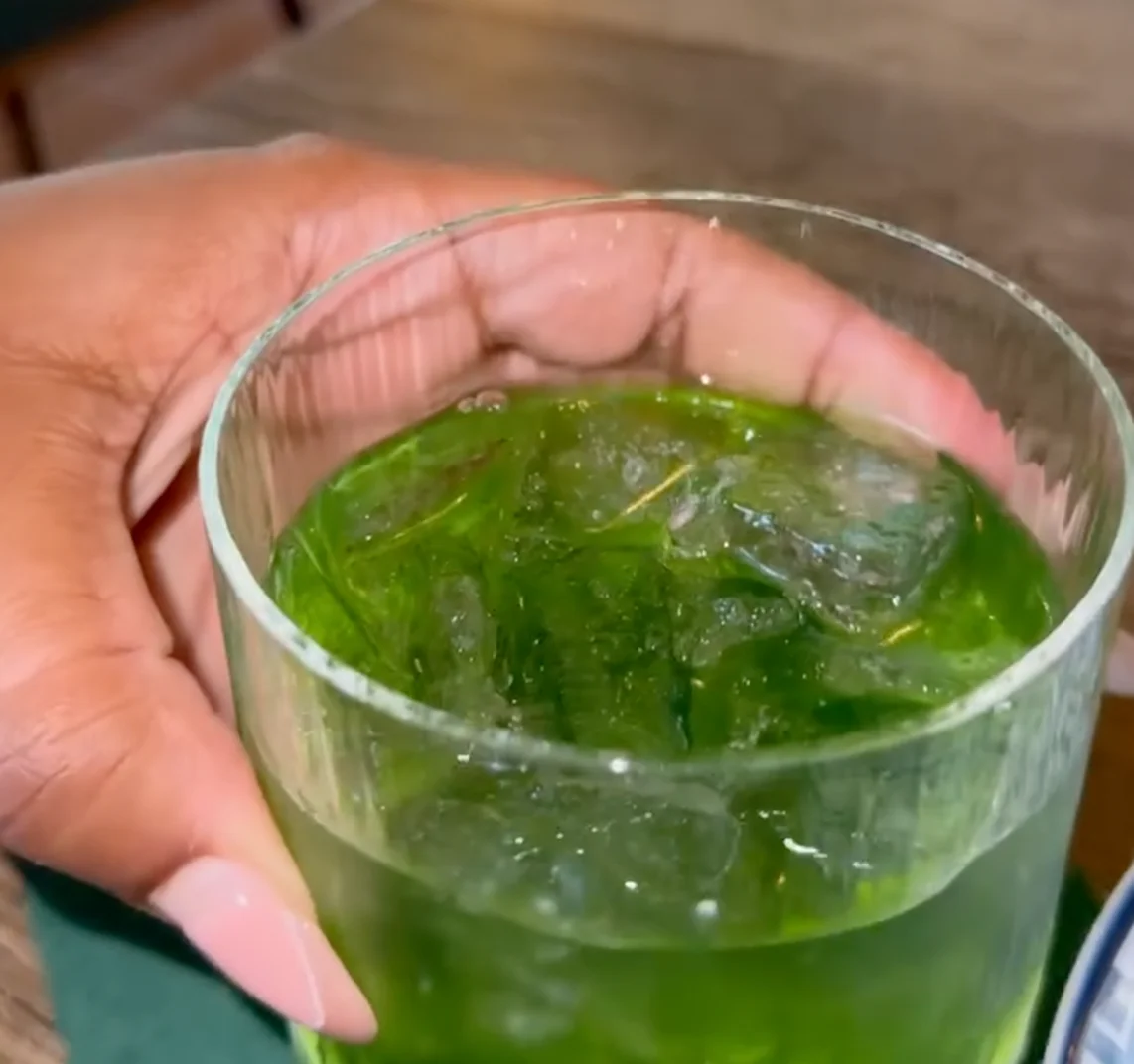 Pandan Old Fashioned