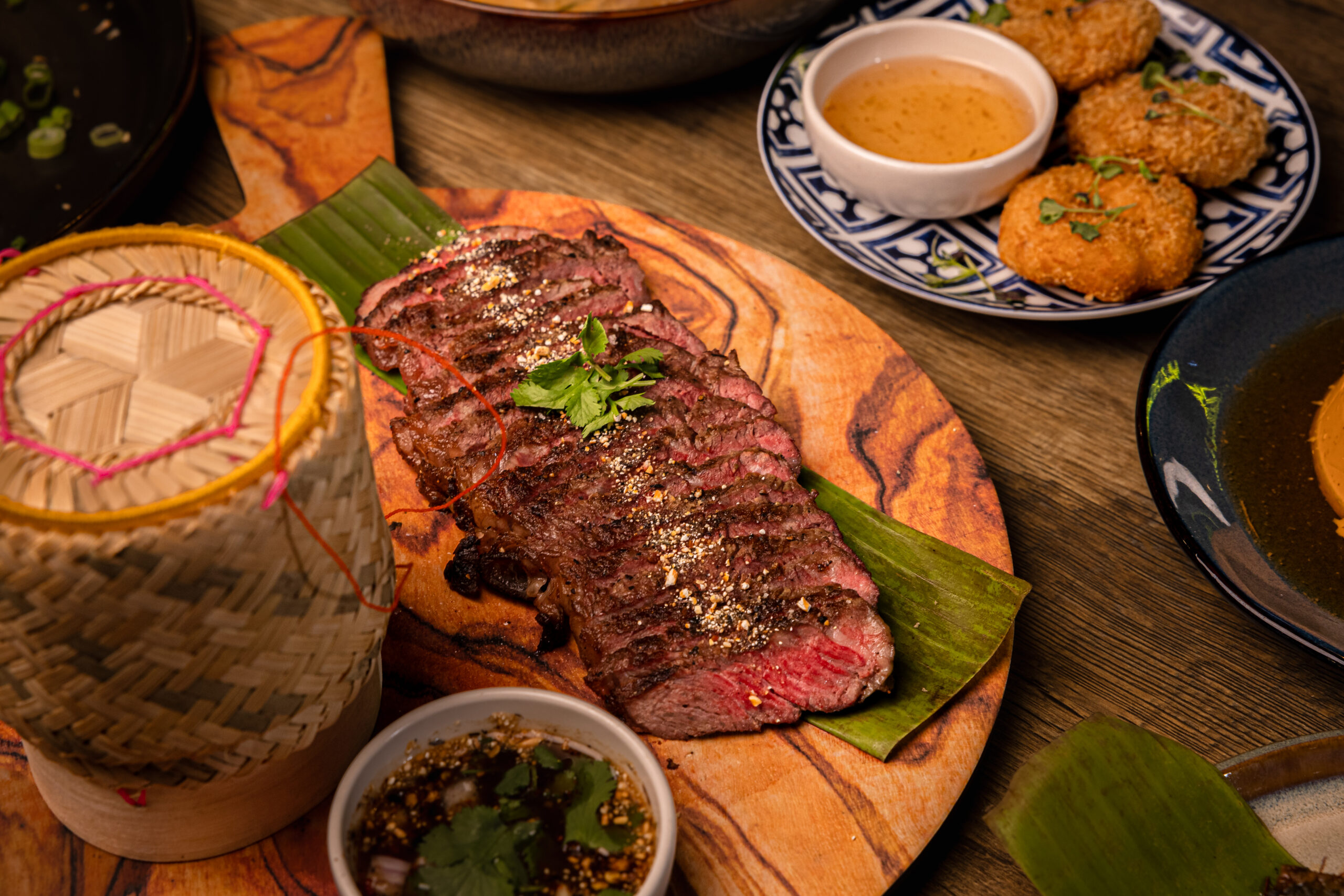 Crying tiger Thai dish