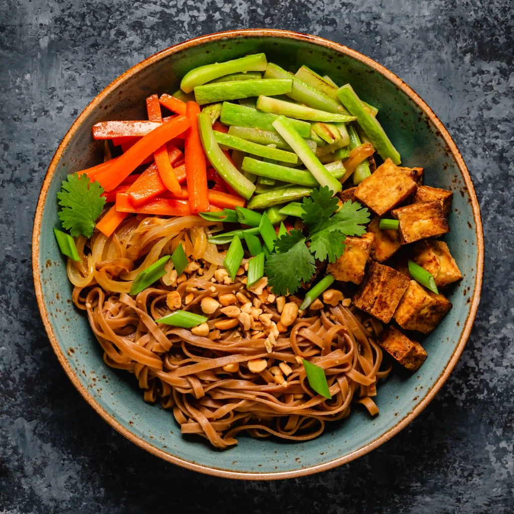 Vegetarian pad thai