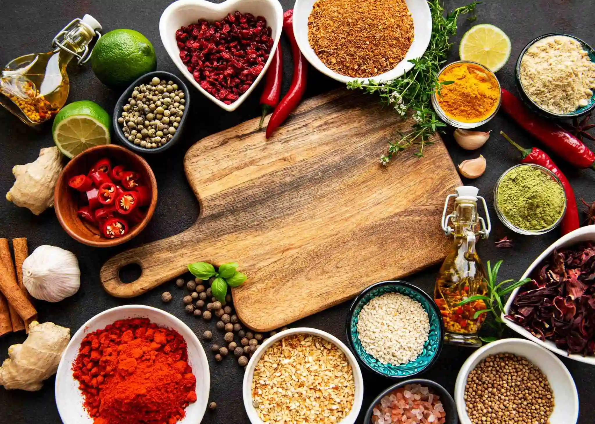 spices in Thai food