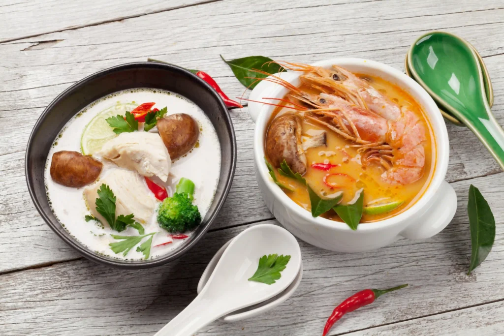 Tom Kha vs Tom Yum