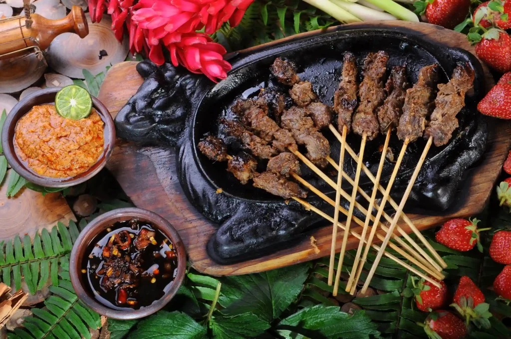 Thai grilled pork skewers (Moo Ping)