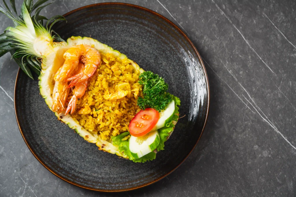 Shrimp Pineapple Fried Rice