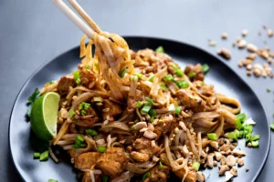 Delicious Chicken Pad Thai Noodles
